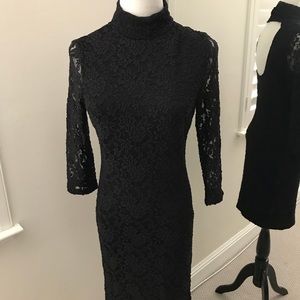 Zara Black Lace Dress